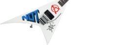 Guitarra electrica metalica Jackson RR-22 LEGEND SERIES RHOADS SCOTT IAN SIGNATURE LTD EDITION FR 1H EB - Pearl white