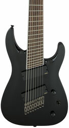 Guitarra electrica de 8 y 9 cuerdas Jackson X Soloist Arch Top SLAT8 MS - Black