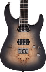 Guitarra eléctrica con forma de str. Jackson Pro Soloist SL2P MAH HT - Trans. black burst