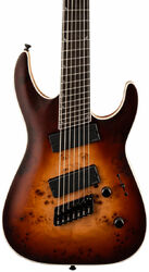 Guitarra eléctrica de 7 cuerdas Jackson Concept Soloist SLAT7P HT MS - Satin bourbon burst