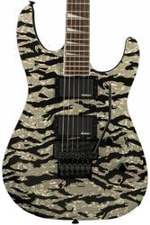 Guitarra eléctrica con forma de str. Jackson X Series Soloist SLX DX - Tiger jungle camo