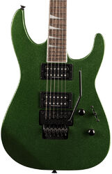Guitarra eléctrica de doble corte Jackson X Soloist SLX DX - Manalishi green