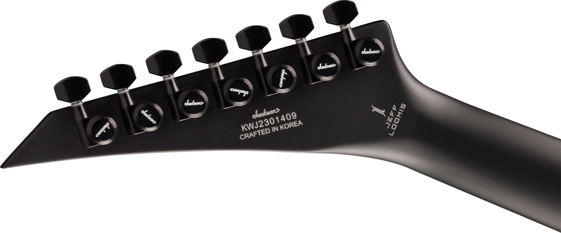 Jackson Jeff Loomis Soloist Sl7 Ht Pro Signature 7c 2h Seymour Duncan Eb - Black Ash - Guitarra eléctrica barítono - Variation 3