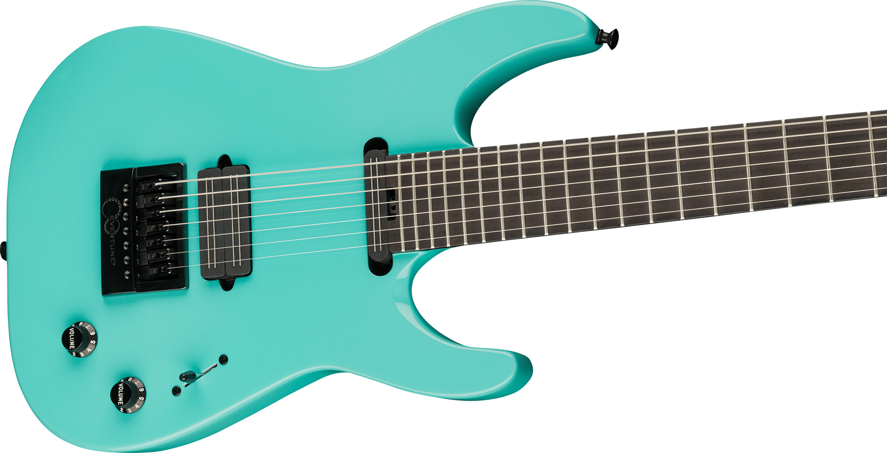 Jackson Josh Smith Soloist Sl7 Et Pro Signature Hs Bare Knuckle Ht Eb - Aquamarine - Guitarra eléctrica de 7 cuerdas - Variation 2