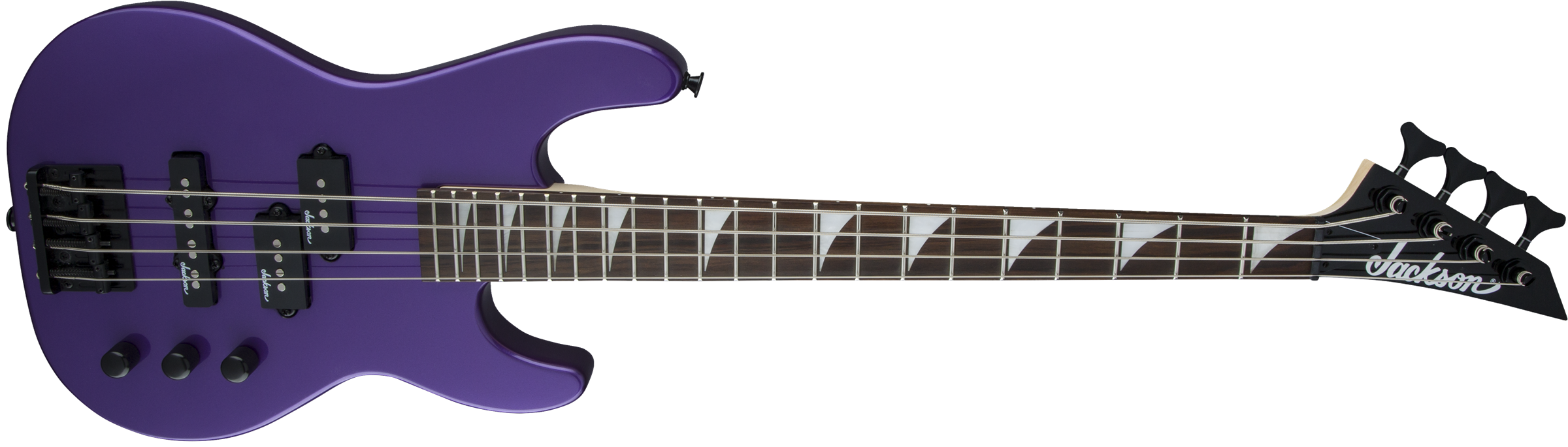 Jackson Js Series Concert Bass Minion Js1x - Pavo Purple - Bajo eléctrico para niños - Variation 2