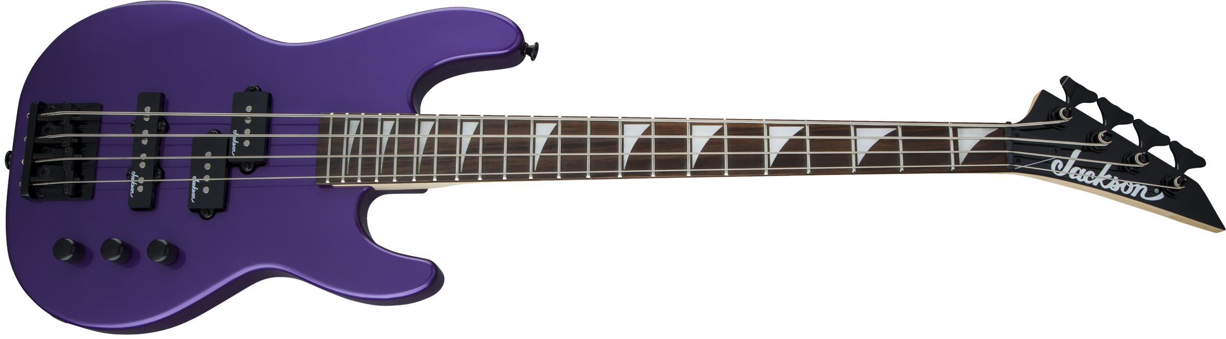 Jackson Js Series Concert Bass Minion Js1x - Pavo Purple - Bajo eléctrico para niños - Variation 3