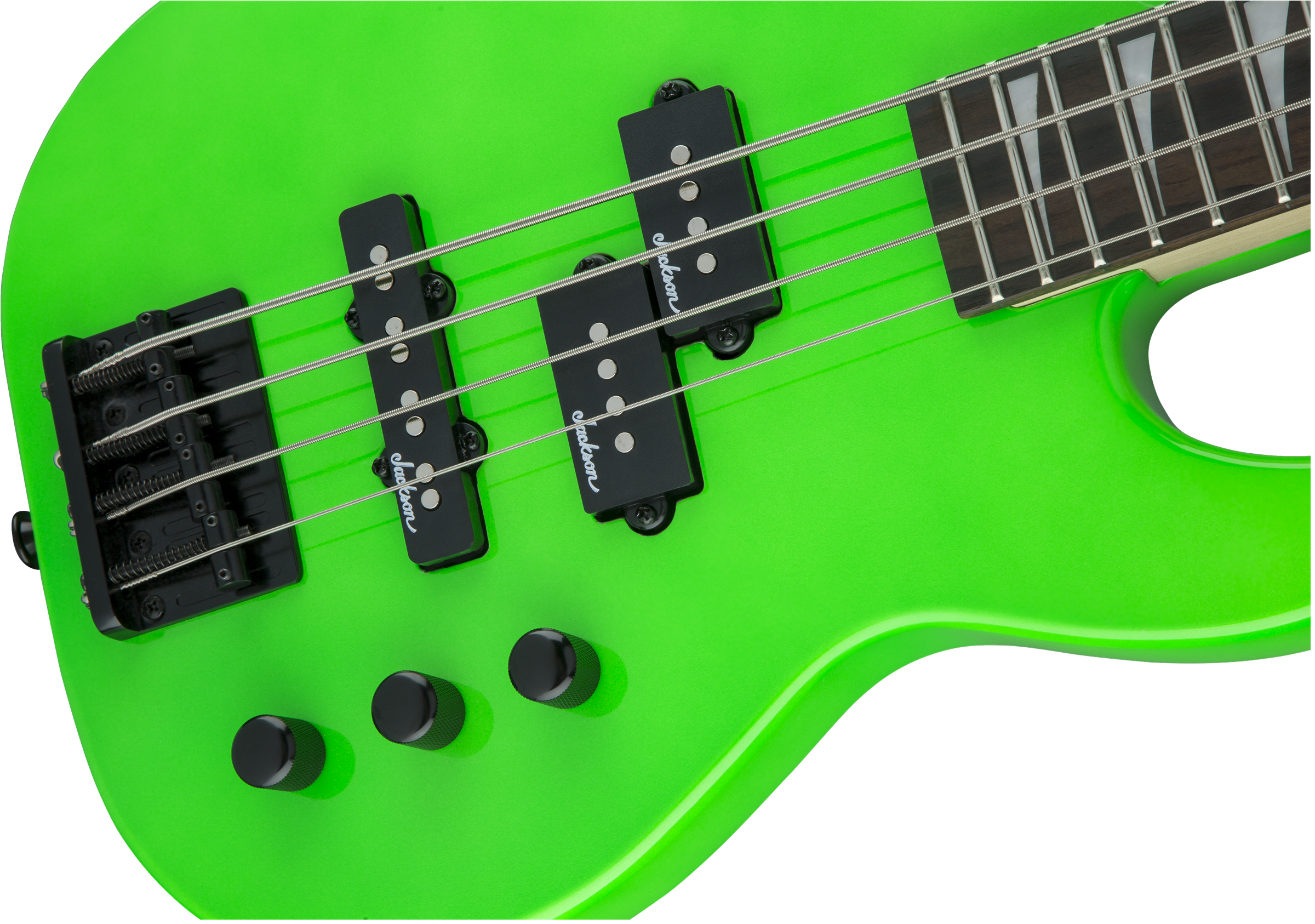 Jackson Js Series Concert Bass Minion Js1x - Neon Green - Bajo eléctrico para niños - Variation 4