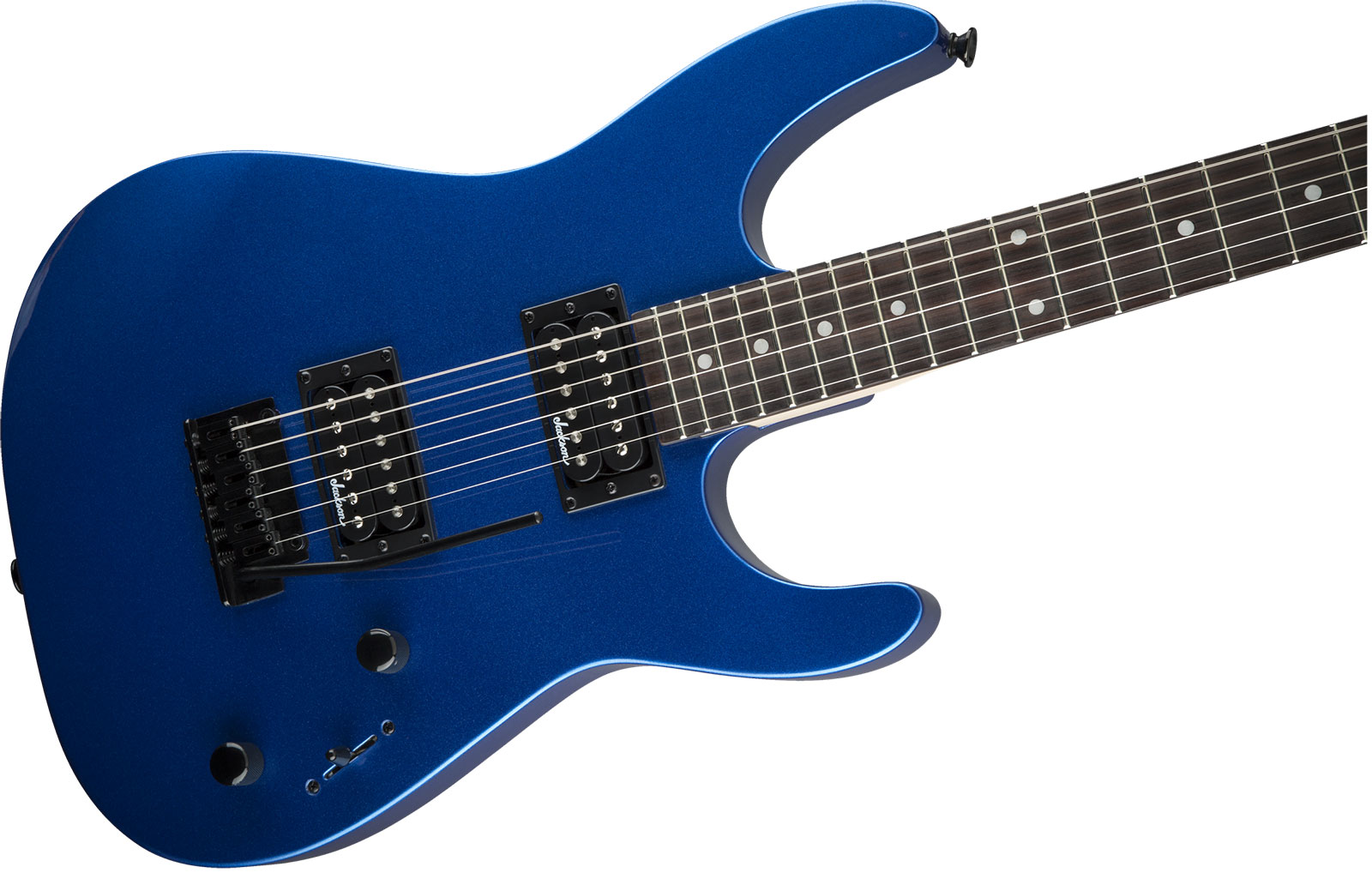 Jackson Dinky Js11 2h Trem Ama - Metallic Blue - Guitarra eléctrica con forma de str. - Variation 2