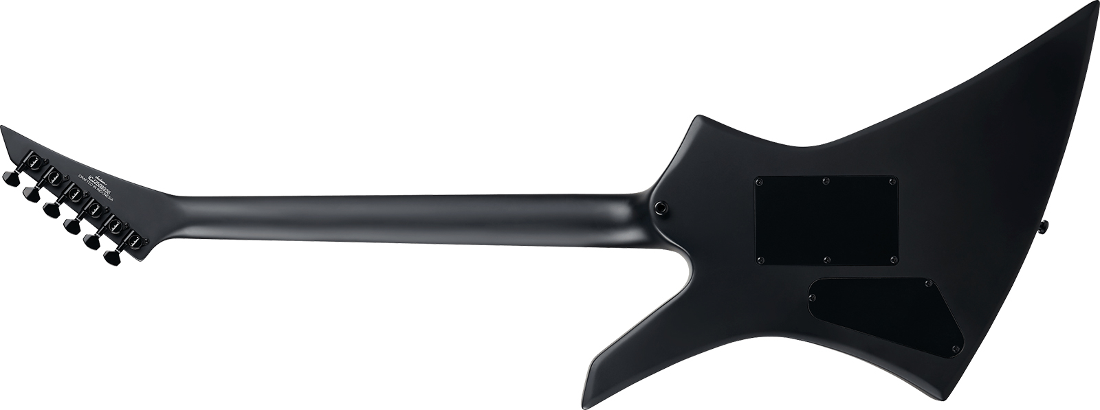 Jackson Kelly Ke1a Pure Metal Pro Plus Ltd 1h Fr Eb - Satin Black - Guitarra electrica metalica - Variation 1