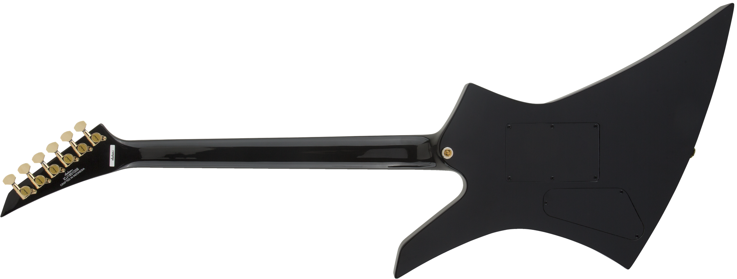 Jackson Kelly Kex 2h Fr Lau - Black - Guitarra electrica metalica - Variation 1