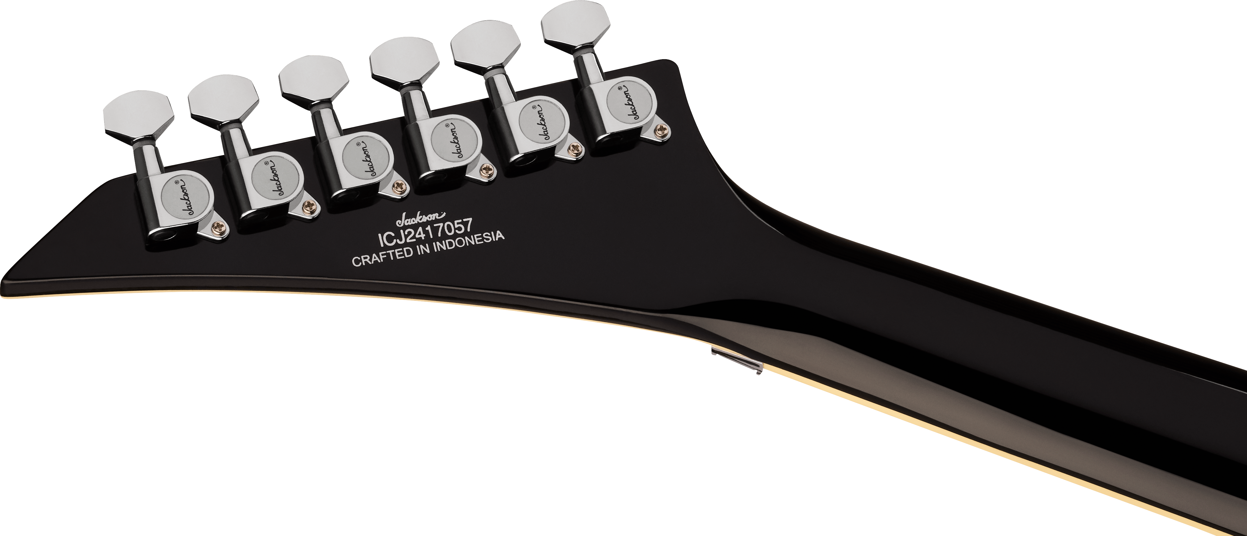Jackson King V Kv1a Pro Plus Pure Metal Ltd 1h Fishman Fluence Modern Fr Eb - Gloss Black - Guitarra electrica metalica - Variation 3