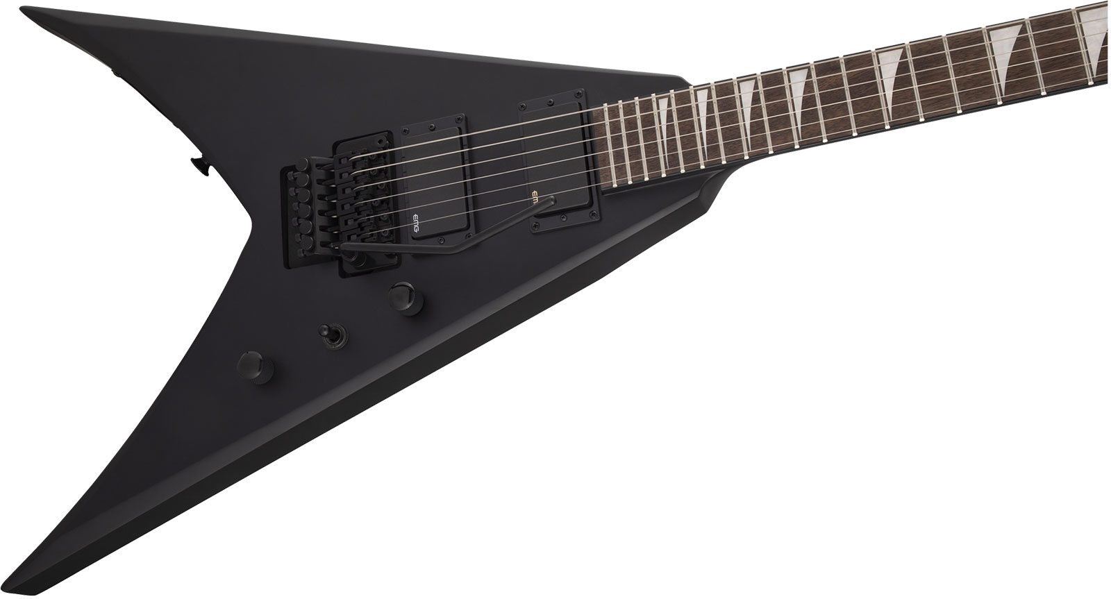 Jackson King V Kvxmg 2h Fr Lau - Satin Black - Guitarra electrica metalica - Variation 2