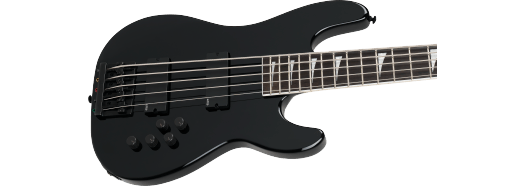 Jackson Legend Series Concert 5 David Ellefson Signature - Gloss Black - Bajo eléctrico de cuerpo sólido - Variation 3