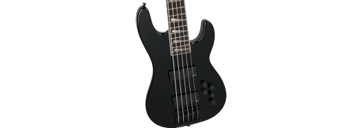 Jackson Legend Series Concert 5 David Ellefson Signature - Gloss Black - Bajo eléctrico de cuerpo sólido - Variation 4