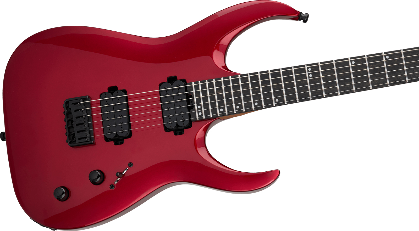 Jackson Misha Mansoor Juggernaut Ht6 Signature 2h Ht Eb - Red Crystal - Guitarra eléctrica de autor - Variation 2
