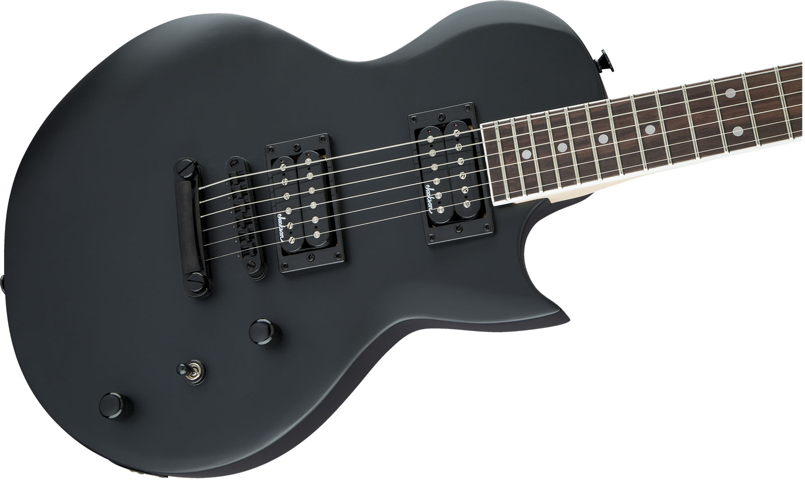 Jackson Monarkh Sc Js22 2h Ht Ama - Satin Black - Guitarra eléctrica de corte único. - Variation 2