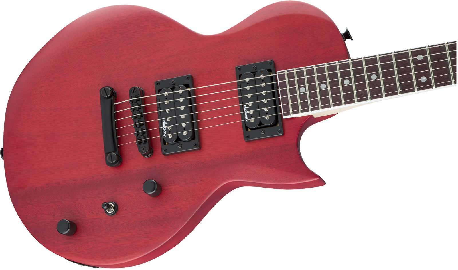 Jackson Monarkh Sc Js22 2h Ht Ama - Red Stain - Guitarra eléctrica de corte único. - Variation 2