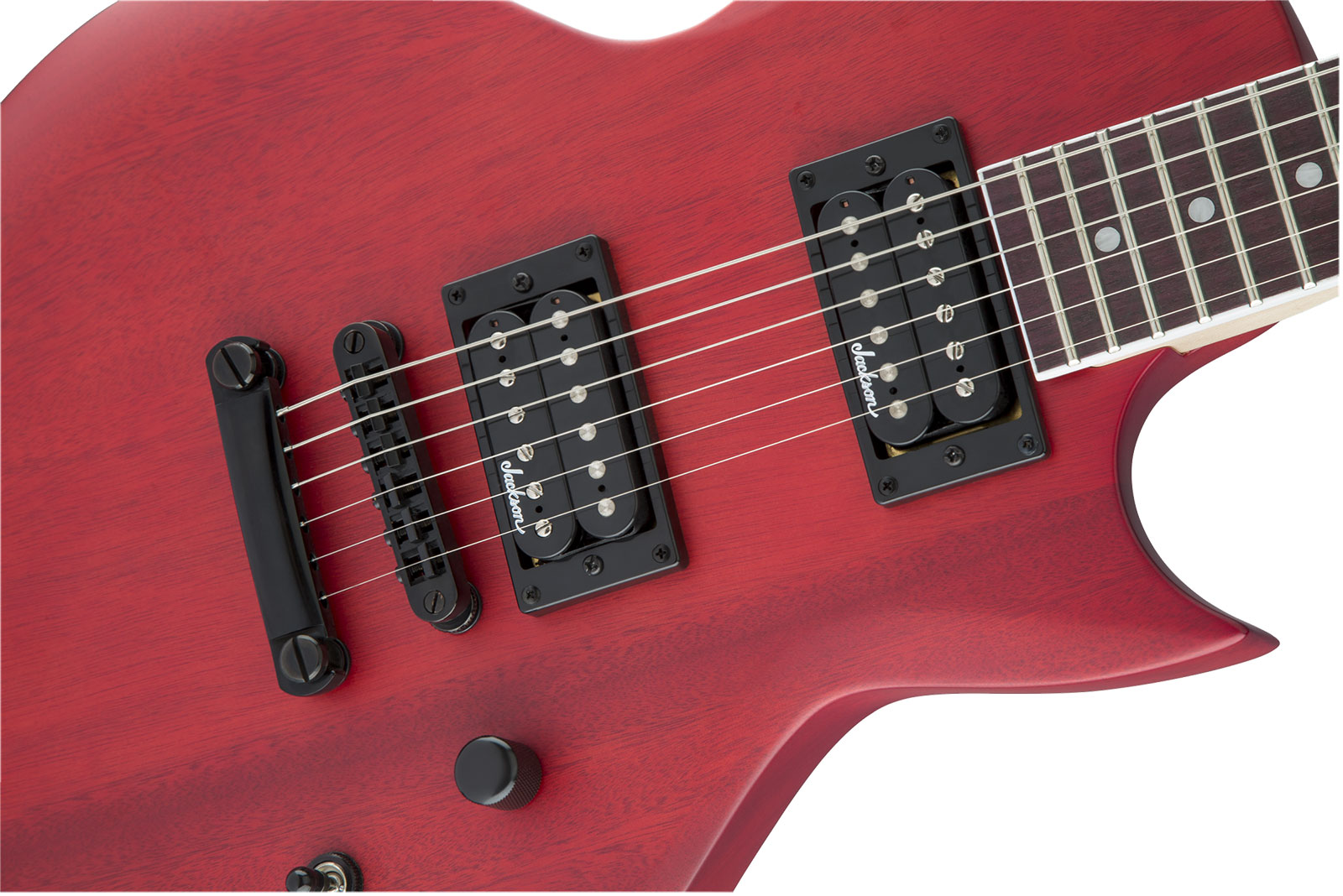 Jackson Monarkh Sc Js22 2h Ht Ama - Red Stain - Guitarra eléctrica de corte único. - Variation 3