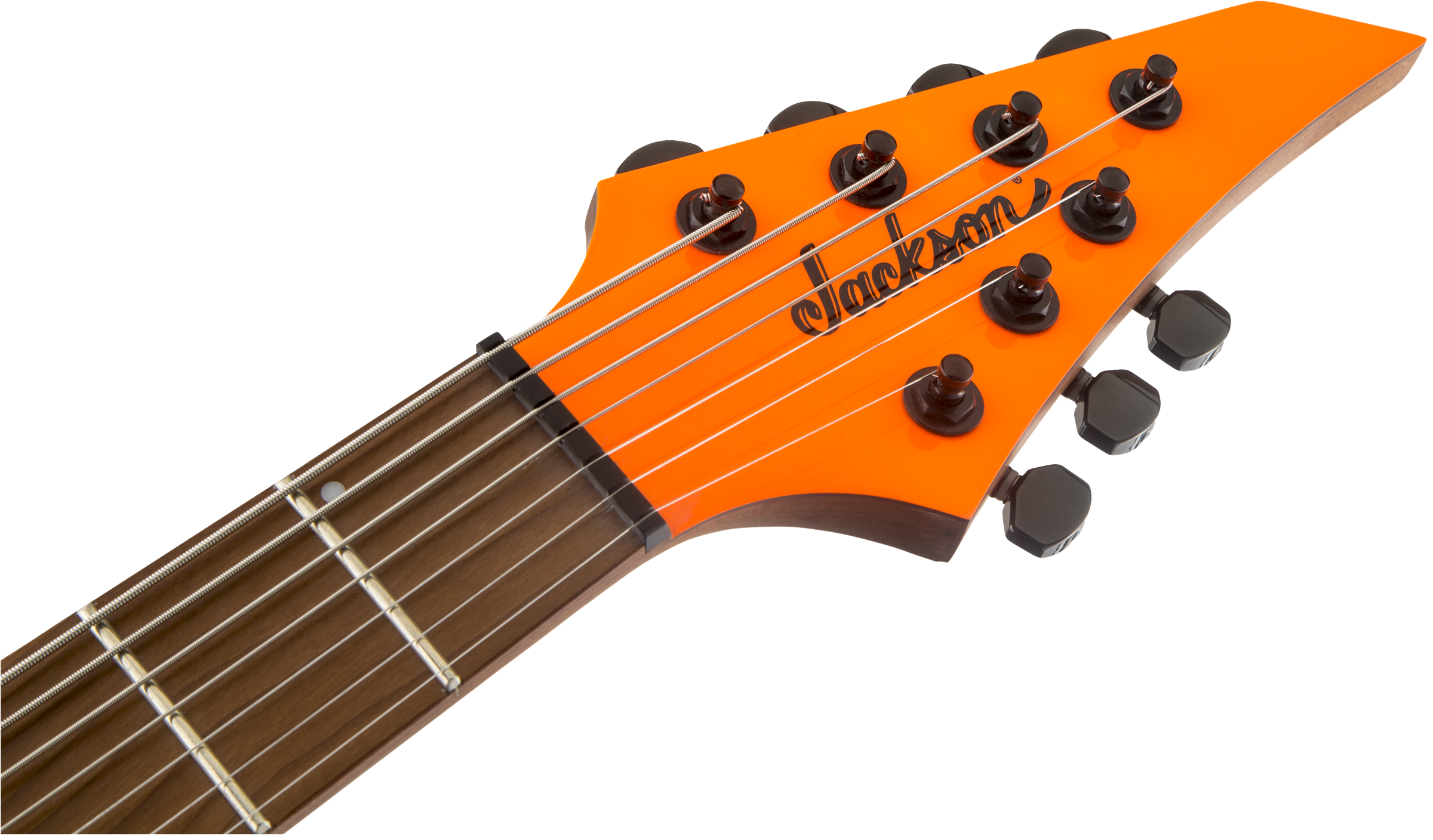 Jackson Misha Mansoor Juggernaut Ht7 Pro Signature 2h Ht Mn - Neon Orange - Guitarra eléctrica de 7 cuerdas - Variation 4