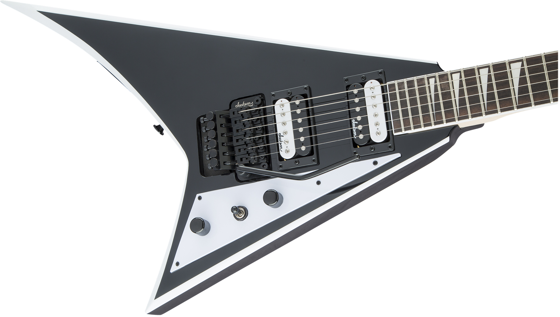 Jackson Randy Rhoads Js32 2h Fr Ama - Satin Gray - Guitarra electrica metalica - Variation 2