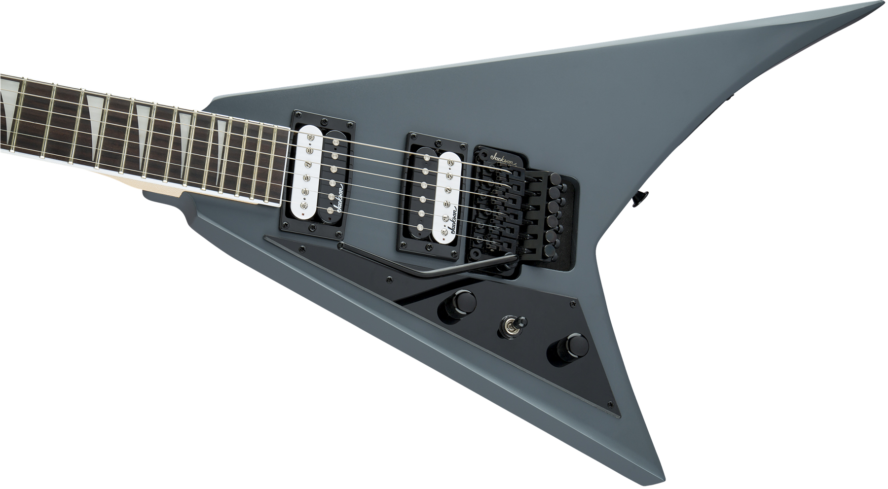 Jackson Randy Rhoads Js32 Lh Gaucher Fr 2h Fr Ama - Satin Gray - Guitarra electrica para zurdos - Variation 2