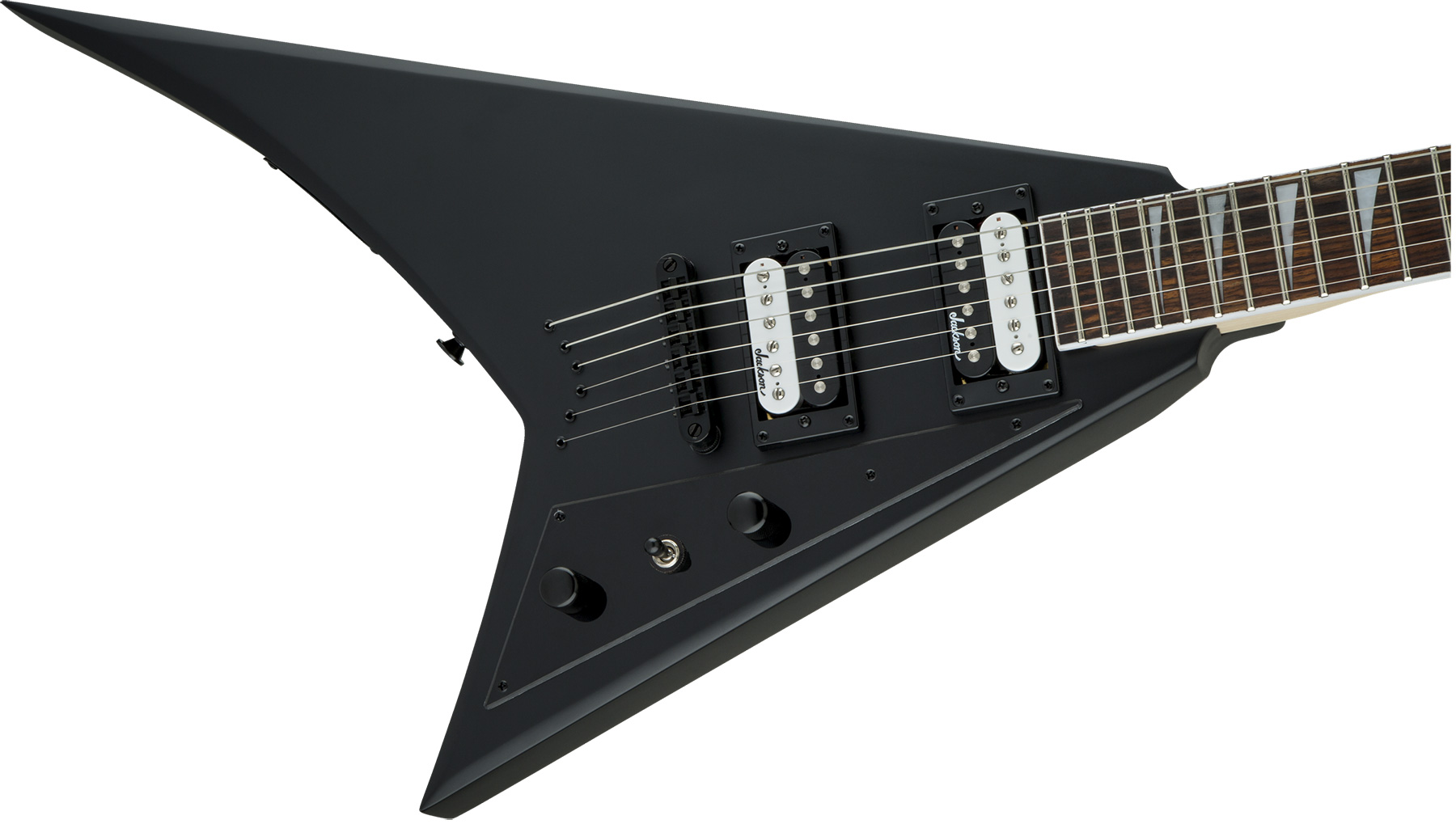 Jackson Randy Rhoads Js32t 2h Ht Ama - Satin Black - Guitarra electrica metalica - Variation 2