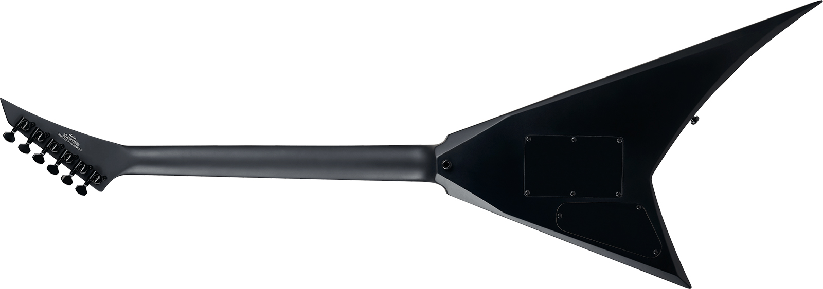 Jackson Rhoads Rr1a Pure Metal Pro Plus 1h Fr Eb - Satin Black - Guitarra electrica metalica - Variation 1