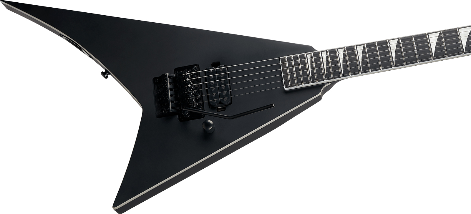 Jackson Rhoads Rr1a Pure Metal Pro Plus 1h Fr Eb - Satin Black - Guitarra electrica metalica - Variation 2