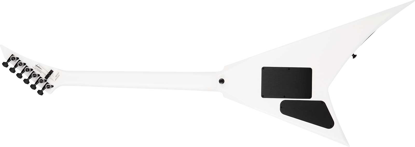 Jackson Rhoads Rr24 American 2h Seymour Duncan Fr Eb - Snow White - Guitarra electrica metalica - Variation 1