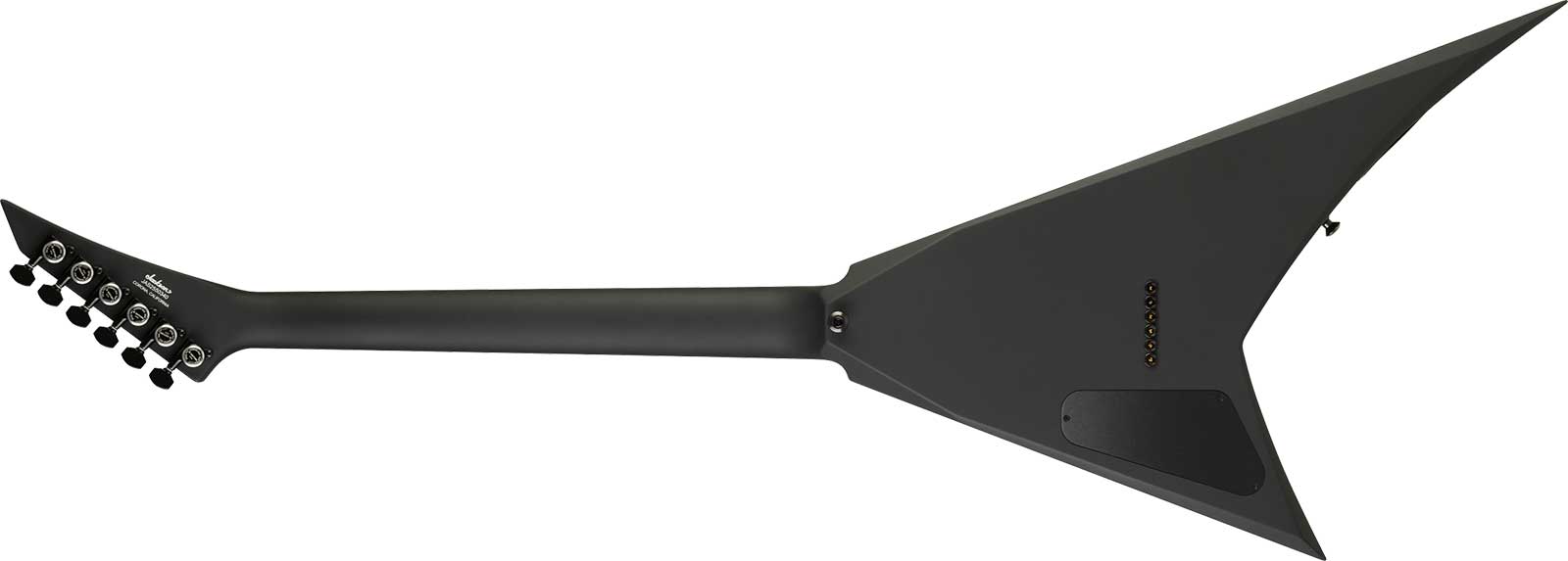 Jackson Rhoads Rr24 Rr24 Ht American 2h Seymour Duncan Ht Eb - Satin Black - Guitarra electrica metalica - Variation 1