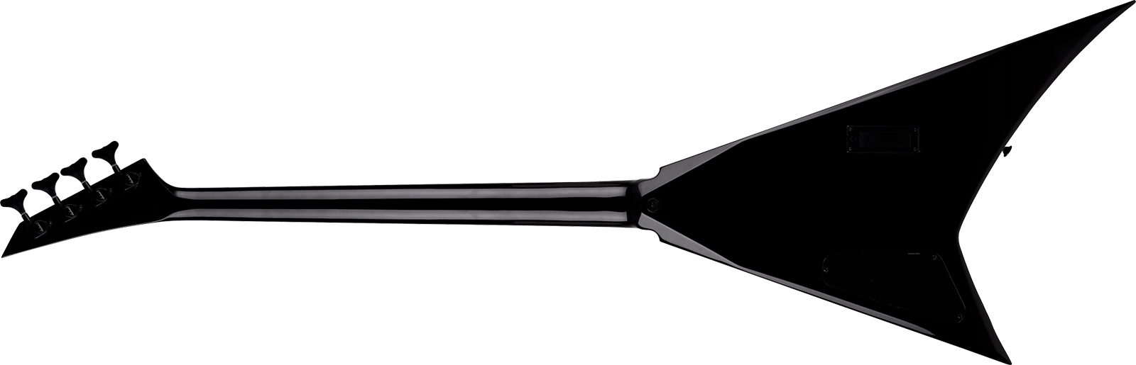Jackson Rhoads Rrb Iv X-series Bass Active Emg Ama - Black With White Pinstripe - Bajo eléctrico de cuerpo sólido - Variation 1