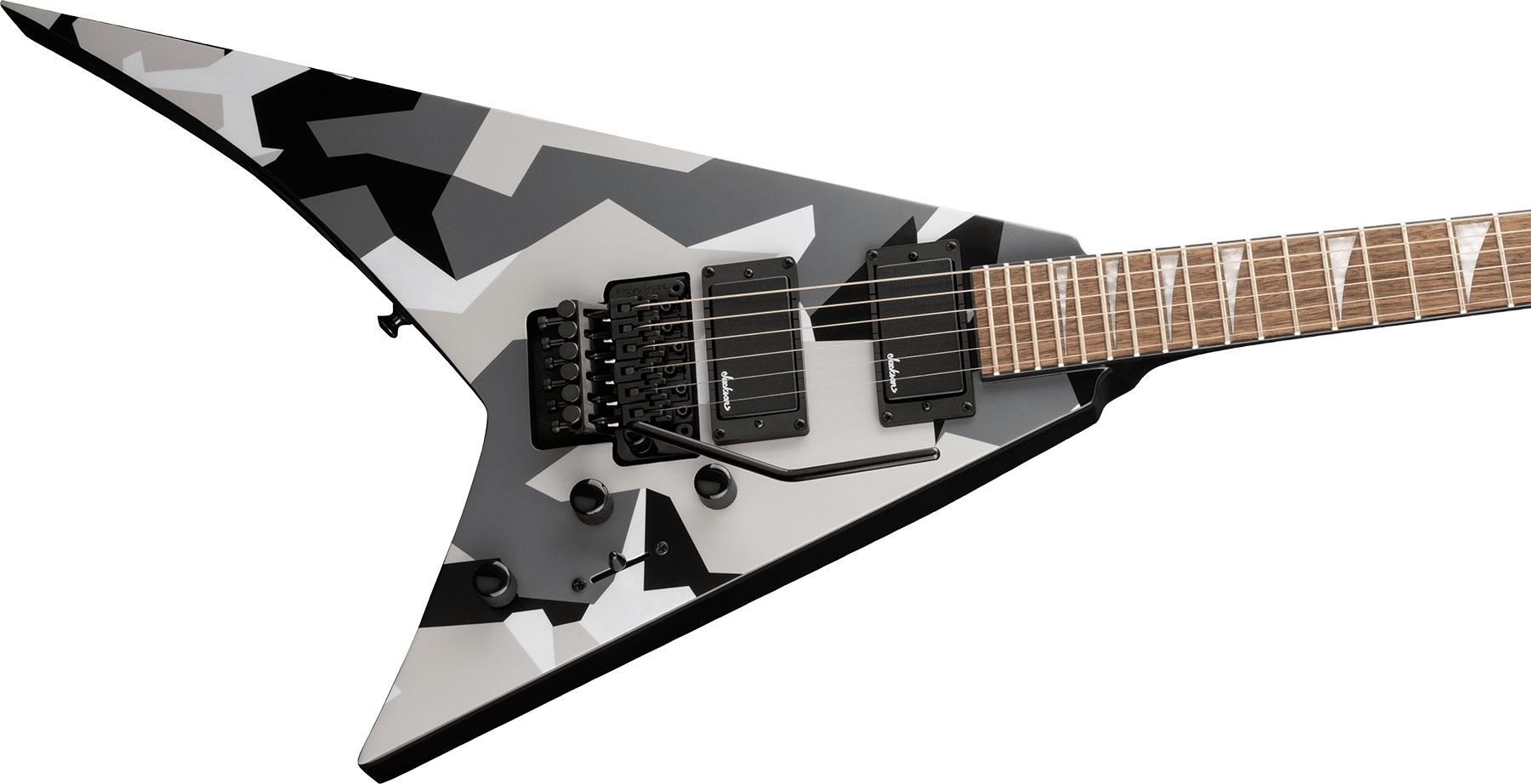 Jackson Rhoads Rrx24 2h Fr Lau - Winter Camo - Guitarra electrica metalica - Variation 2