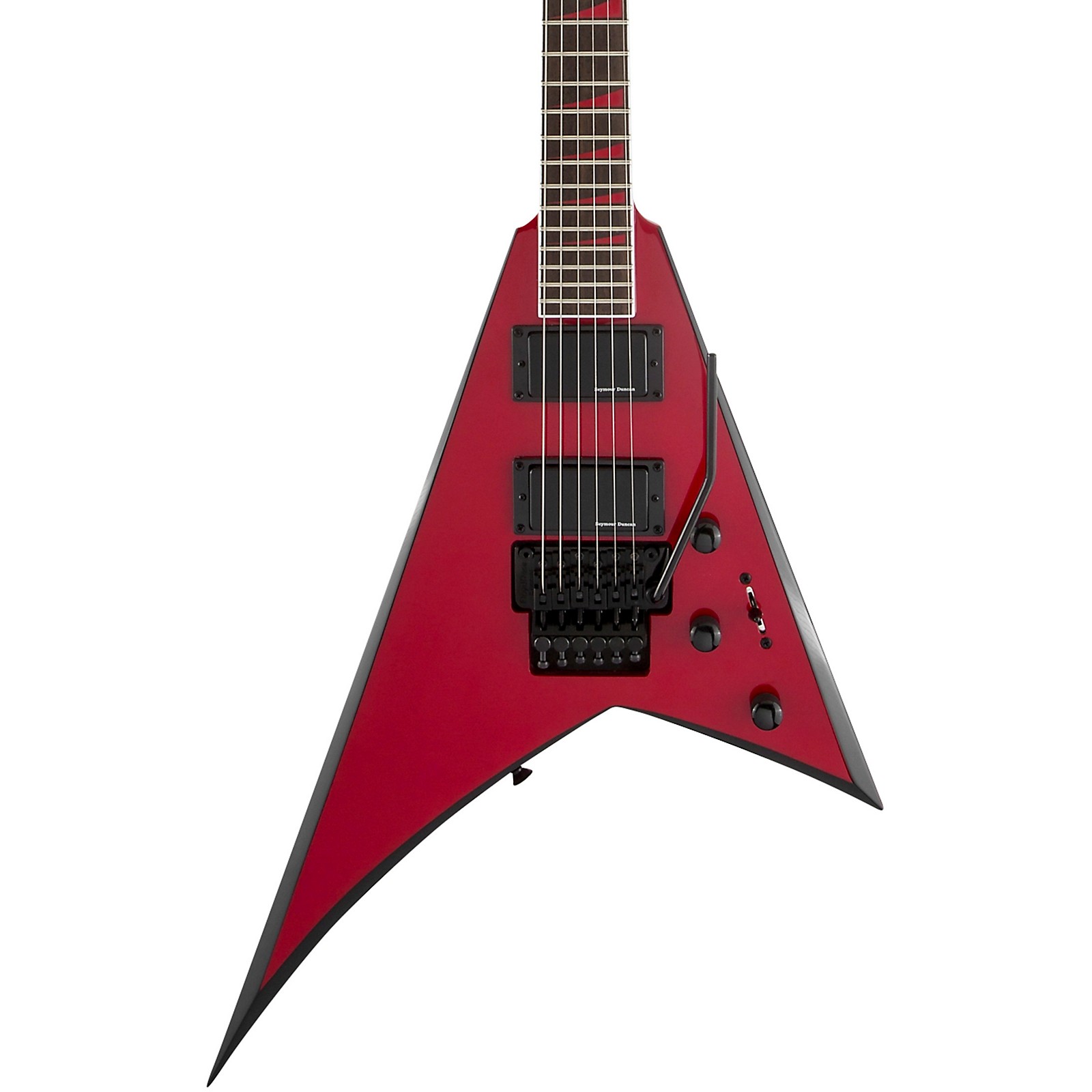 Jackson Rhoads Rrx24 2h Seymour Duncan Fr Lau - Red With Black Bevels - Guitarra electrica metalica - Variation 1