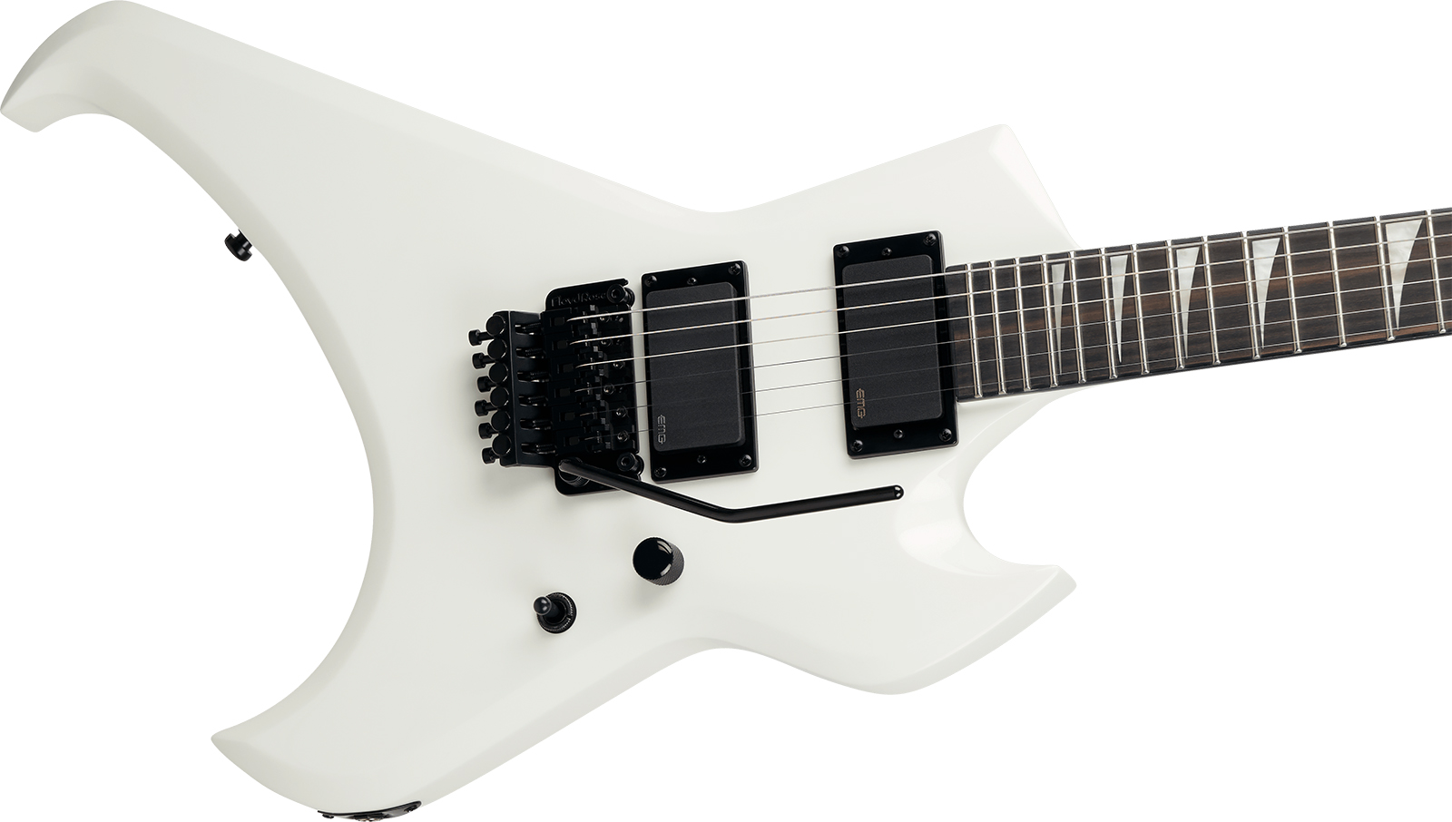 Jackson Rob Cavestany Death Angel Pro 2h Emg Fr Eb - Snow White - Guitarra electrica metalica - Variation 2