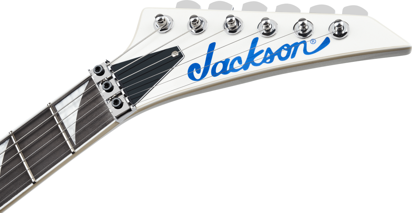 Jackson Rr-22 Legend Series Rhoads Scott Ian Signature Ltd Edition Fr 1h Eb - Pearl White - Guitarra electrica metalica - Variation 1
