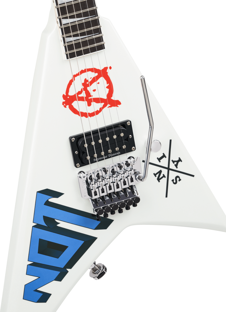 Jackson Rr-22 Legend Series Rhoads Scott Ian Signature Ltd Edition Fr 1h Eb - Pearl White - Guitarra electrica metalica - Variation 4