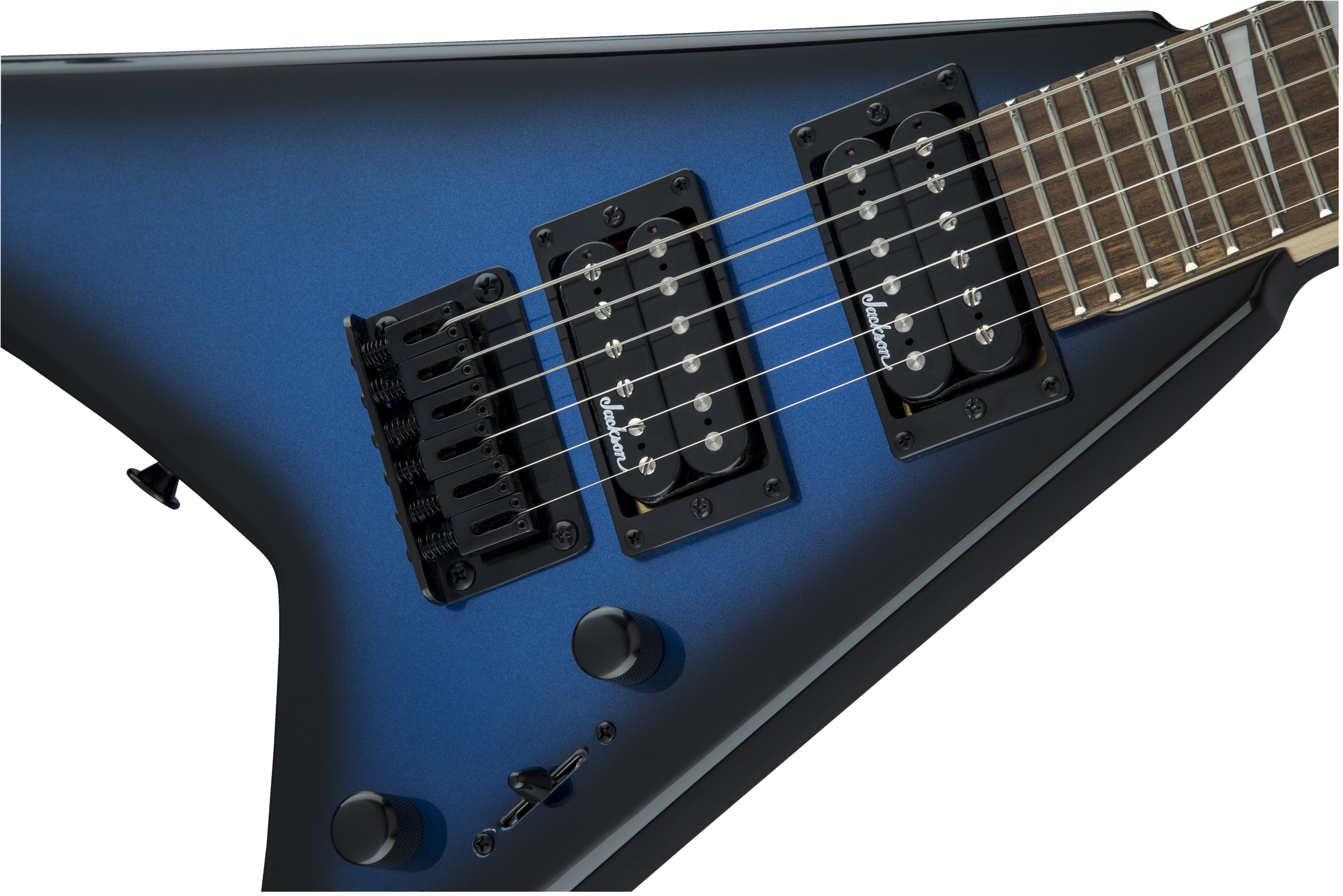 Jackson Rr Minion Js1x - Metallic Blue Burst - Guitarra eléctrica para niños - Variation 4