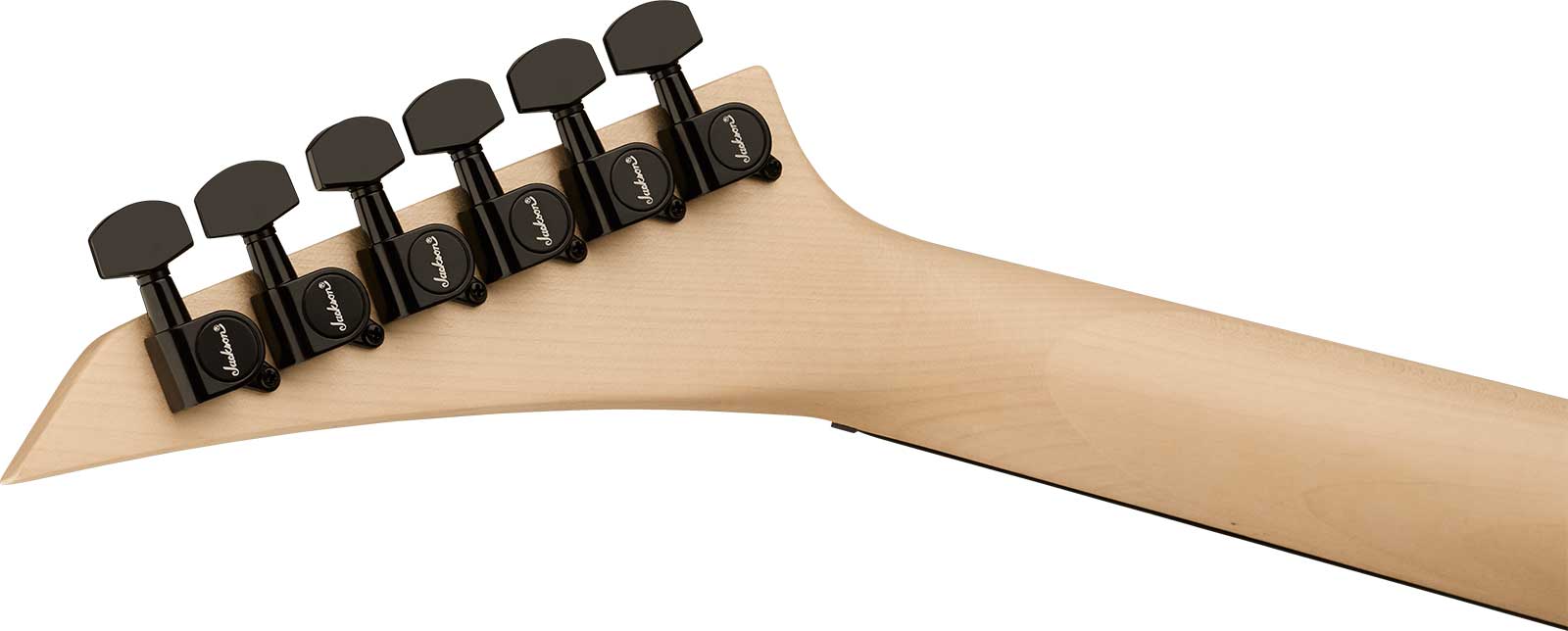 Jackson Rr Minion Js1xm Rhoads Shsc 2h Ht Ama - Snow White W/ Black Pin Stripes - Guitarra eléctrica para niños - Variation 3