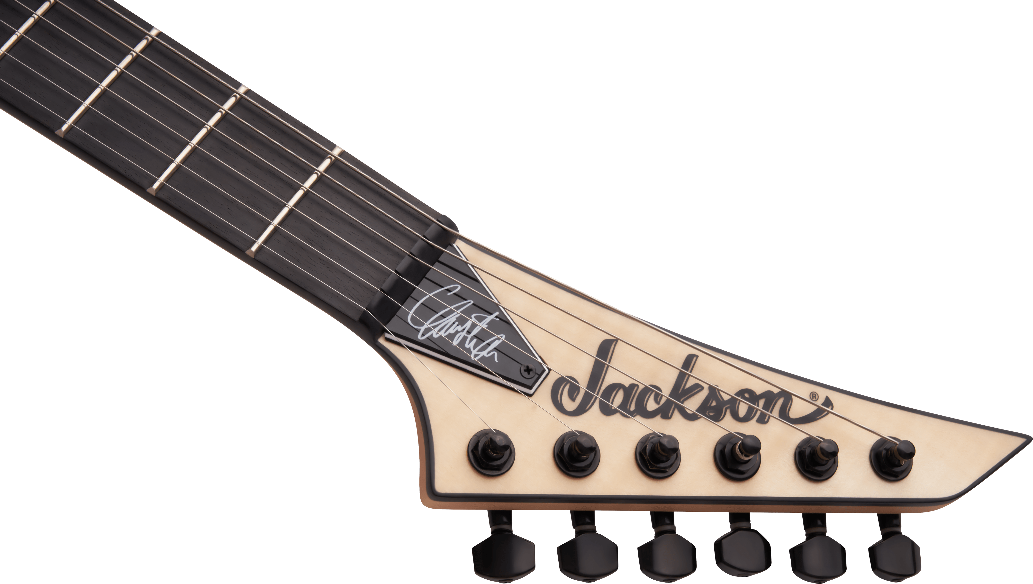 Jackson Christian Andreu Rhoads Rrt Pro Signature 1h Ht Eb - Natural - Guitarra electrica metalica - Variation 2