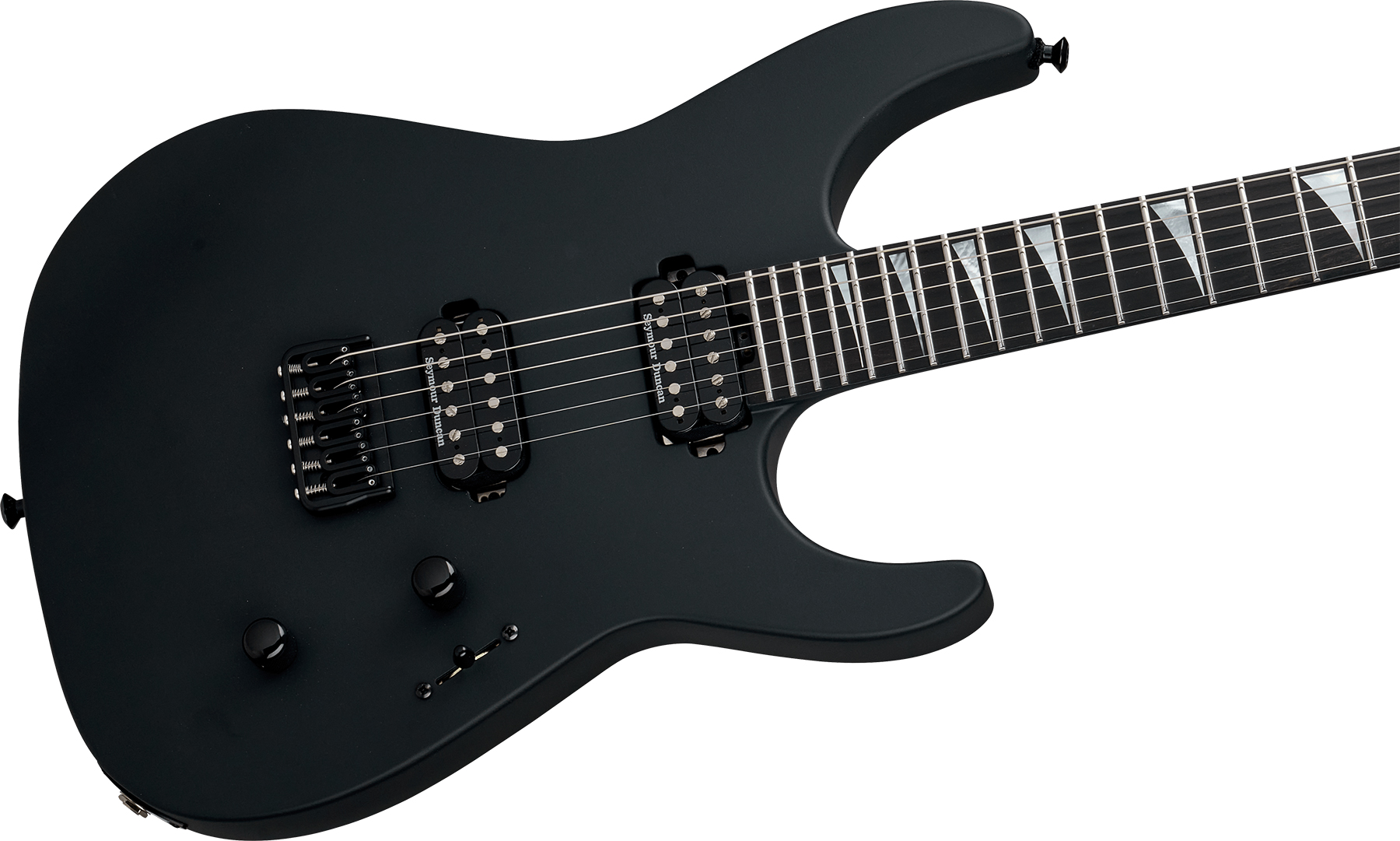 Jackson Sl2 Dx Ht American Soloist Usa 2h Seymour Duncan Eb - Satin Black - Guitarra electrica metalica - Variation 2