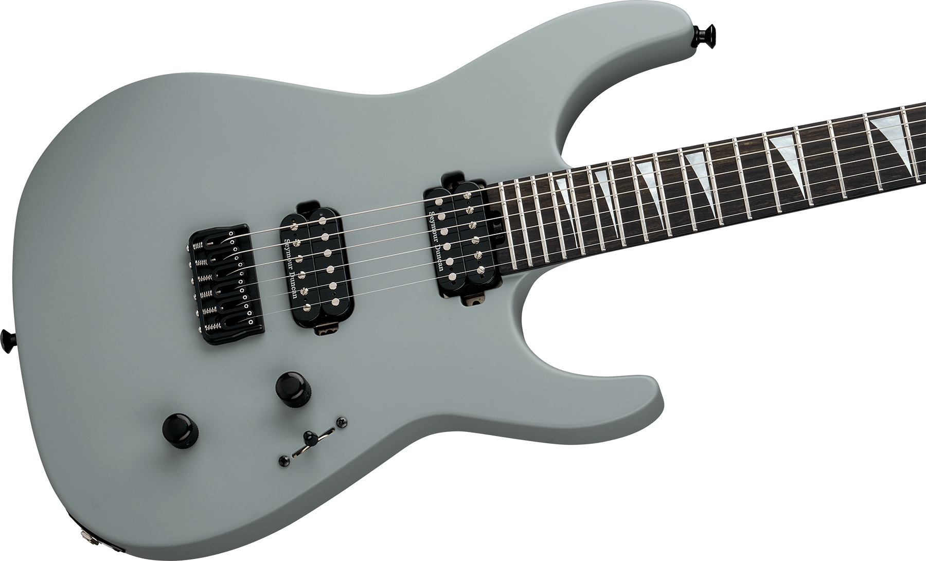 Jackson Sl2 Dx Ht American Soloist Usa 2h Seymour Duncan Eb - Satin Porsche Gray - Guitarra electrica metalica - Variation 2