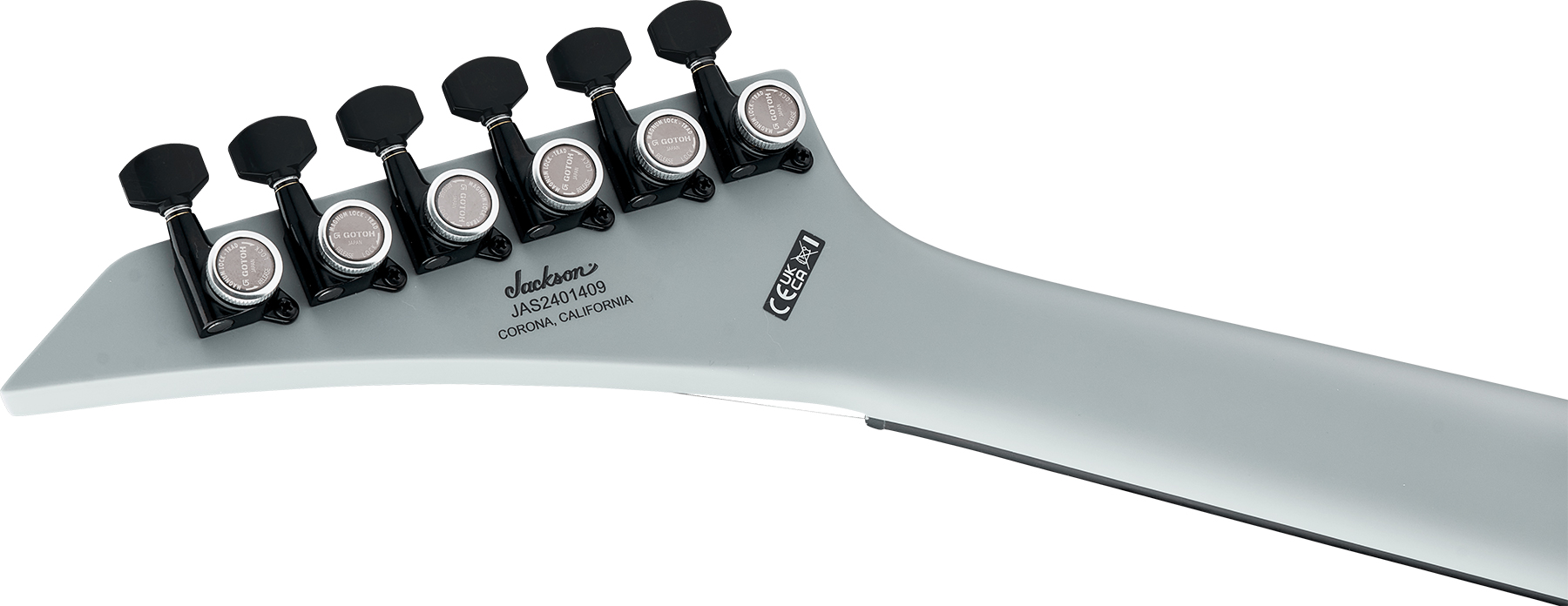 Jackson Sl2 Dx Ht American Soloist Usa 2h Seymour Duncan Eb - Satin Porsche Gray - Guitarra electrica metalica - Variation 3