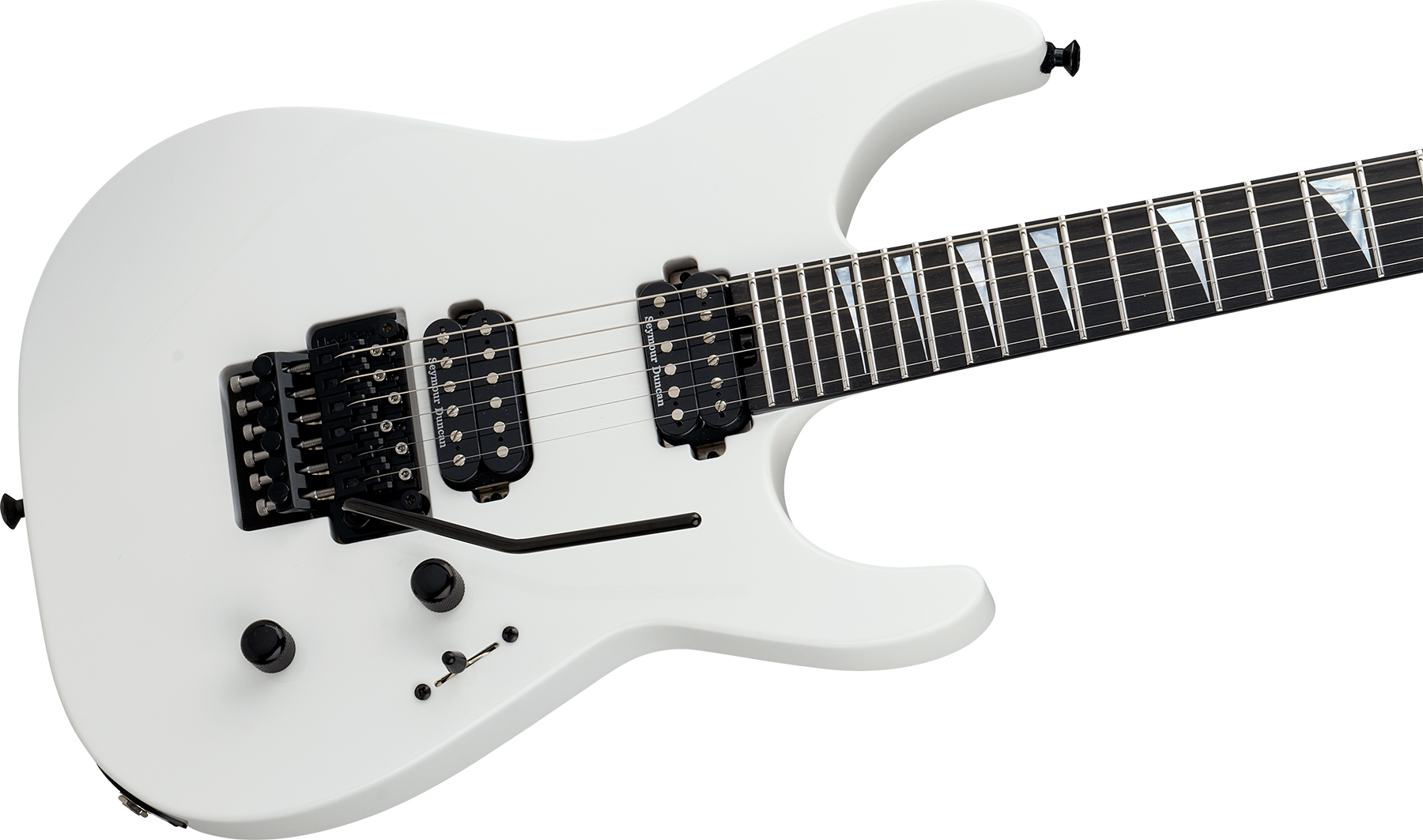 Jackson Sl2dx American Soloist Usa 2h Seymour Duncan Fr Eb - Snow White - Guitarra electrica metalica - Variation 2