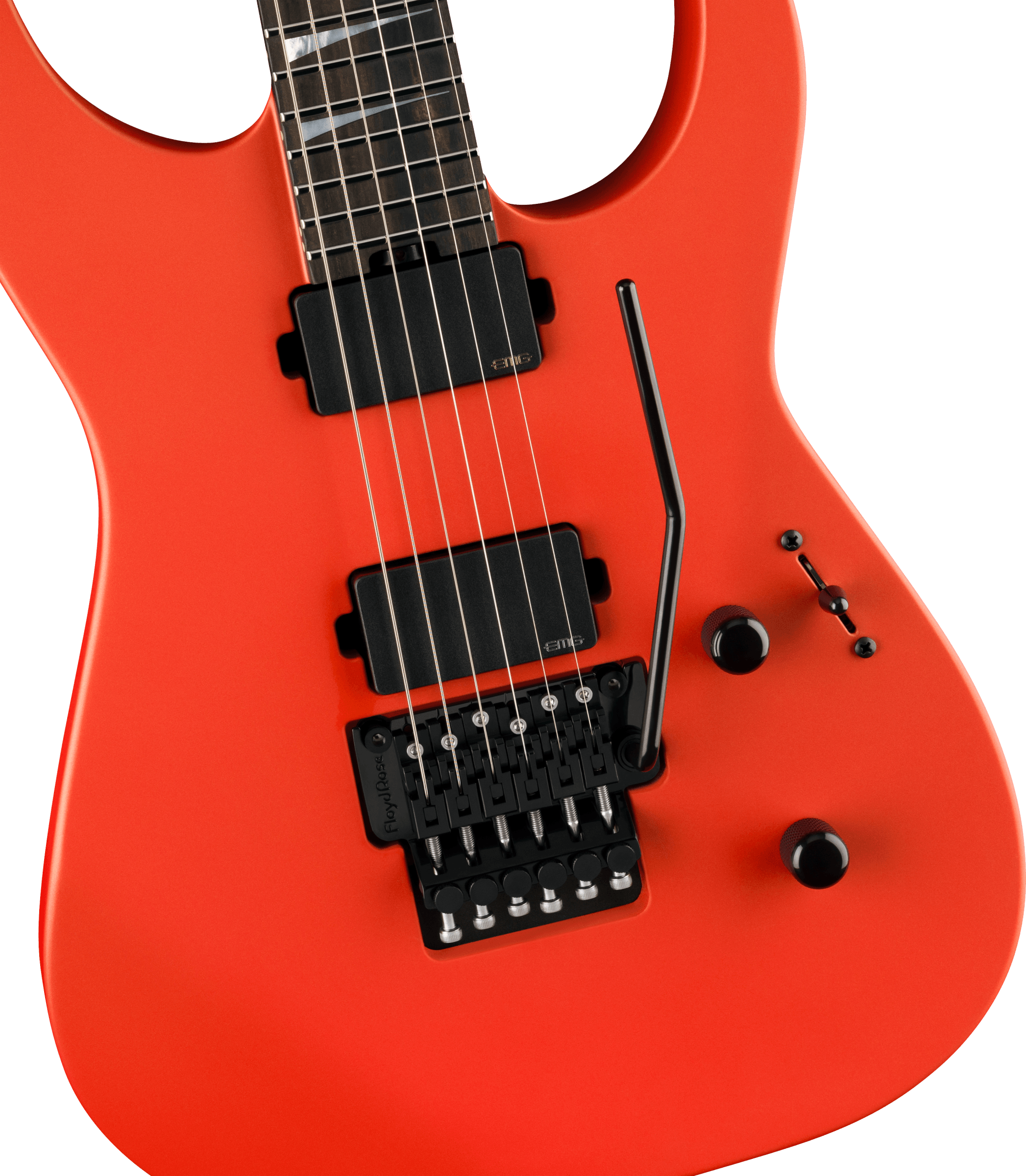 Jackson Sl2mg American Soloist Trem Hh Eb - Satin Lambo Orange - Guitarra electrica metalica - Variation 2