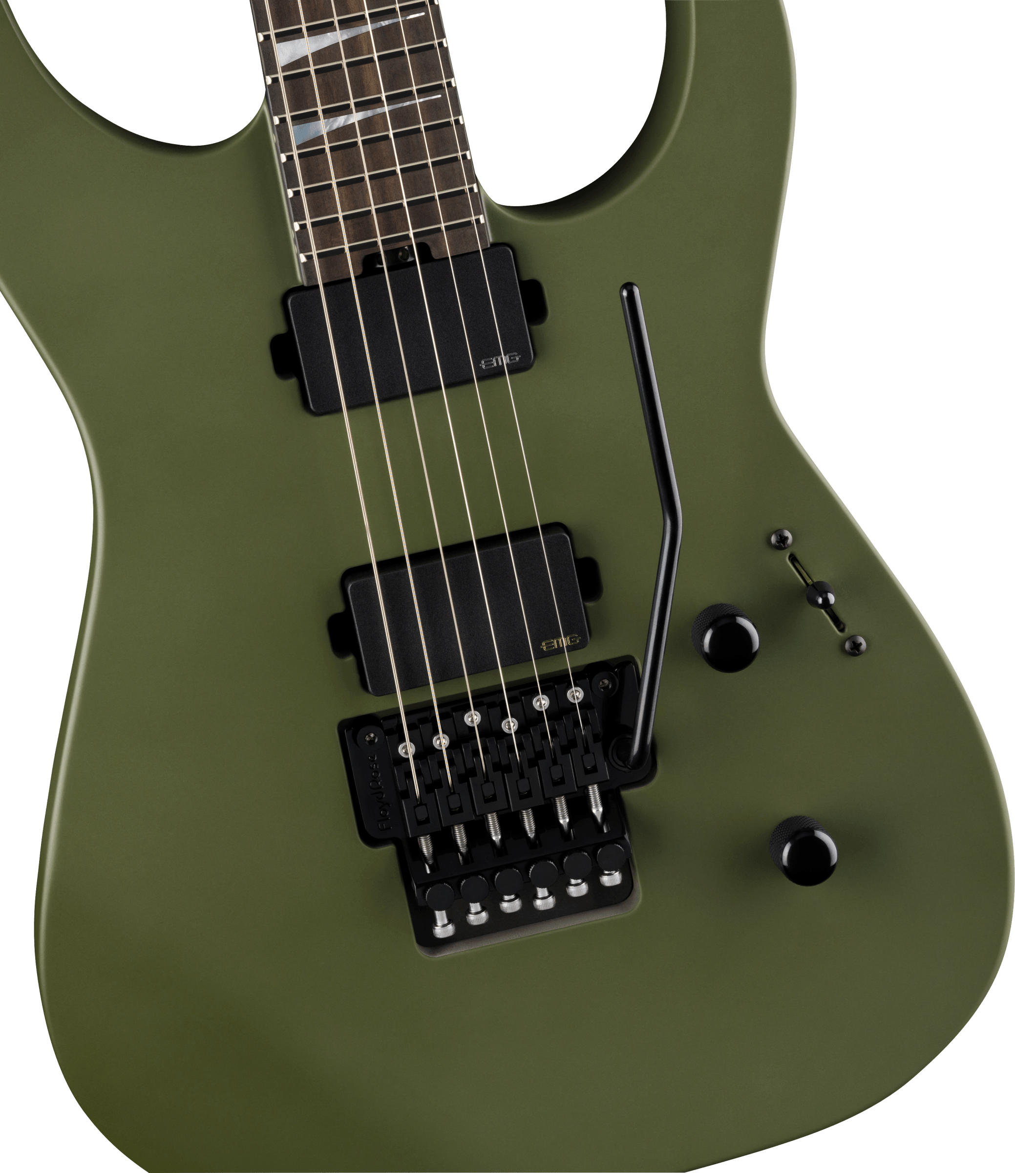 Jackson Sl2mg American Soloist Trem Hh Eb - Matte Army Drab - Guitarra electrica metalica - Variation 2