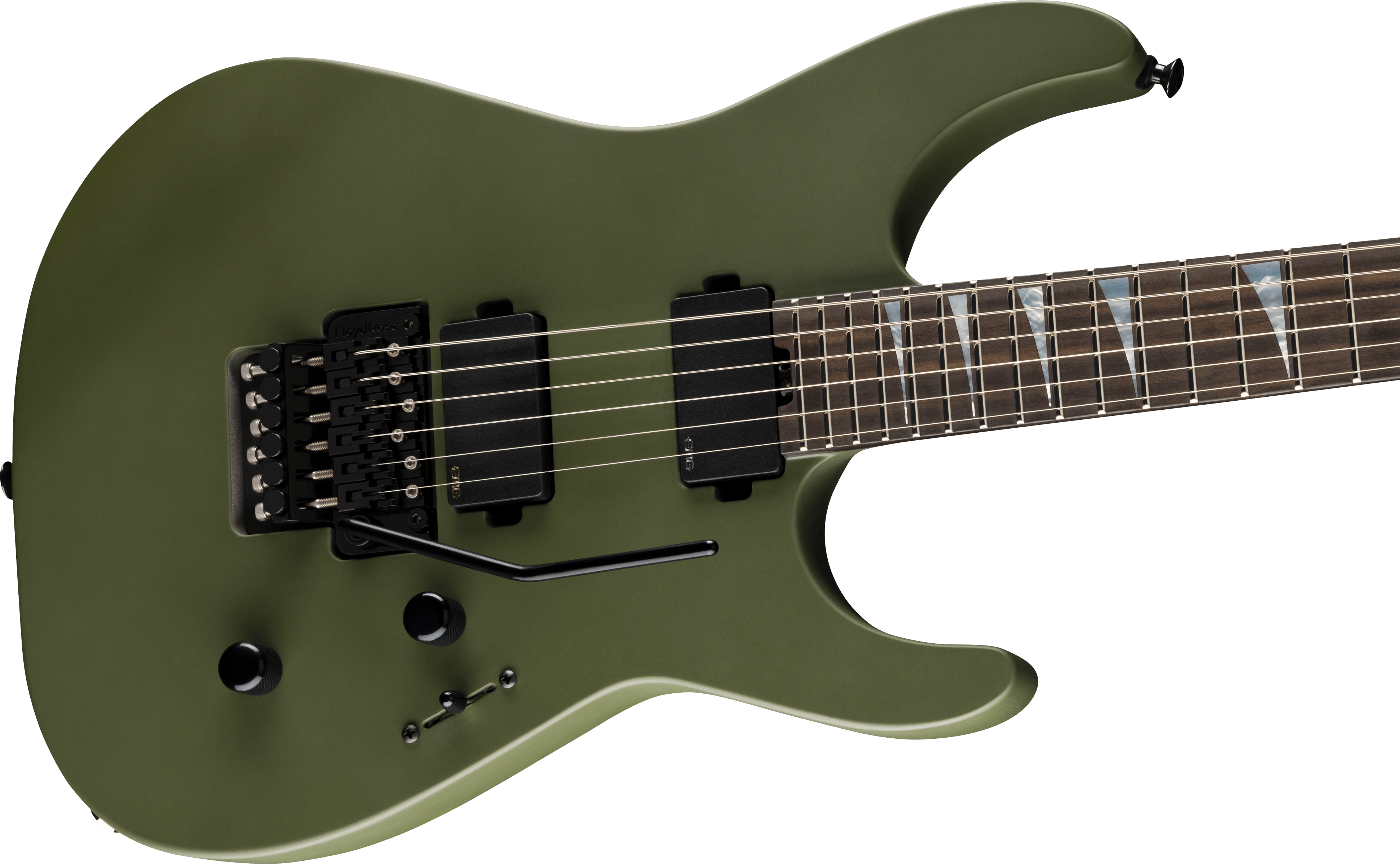 Jackson Sl2mg American Soloist Trem Hh Eb - Matte Army Drab - Guitarra electrica metalica - Variation 3