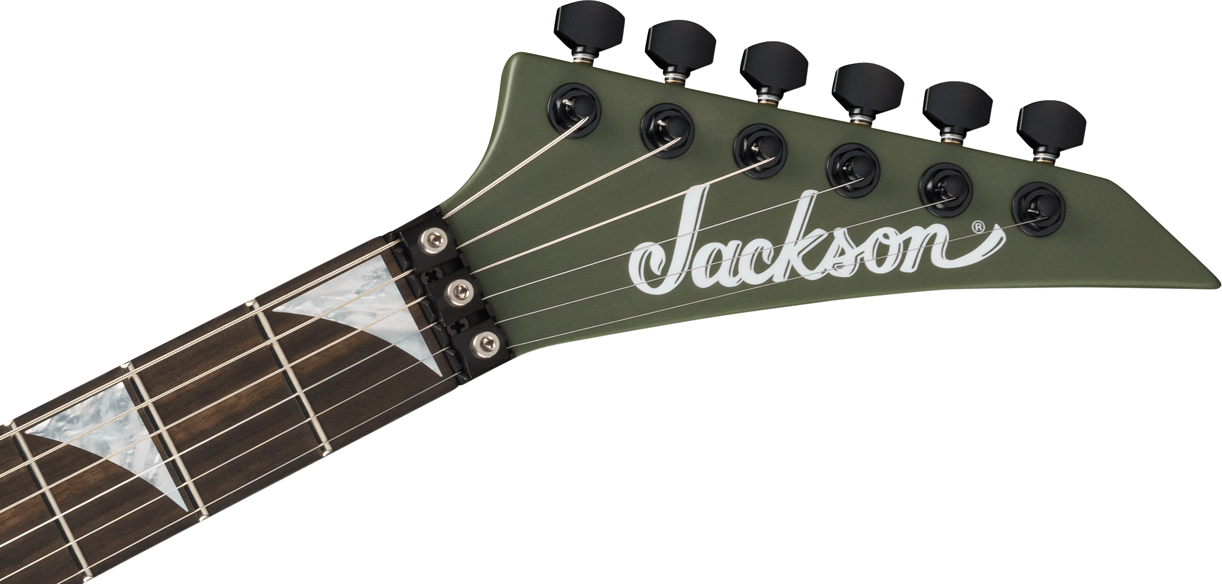 Jackson Sl2mg American Soloist Trem Hh Eb - Matte Army Drab - Guitarra electrica metalica - Variation 4