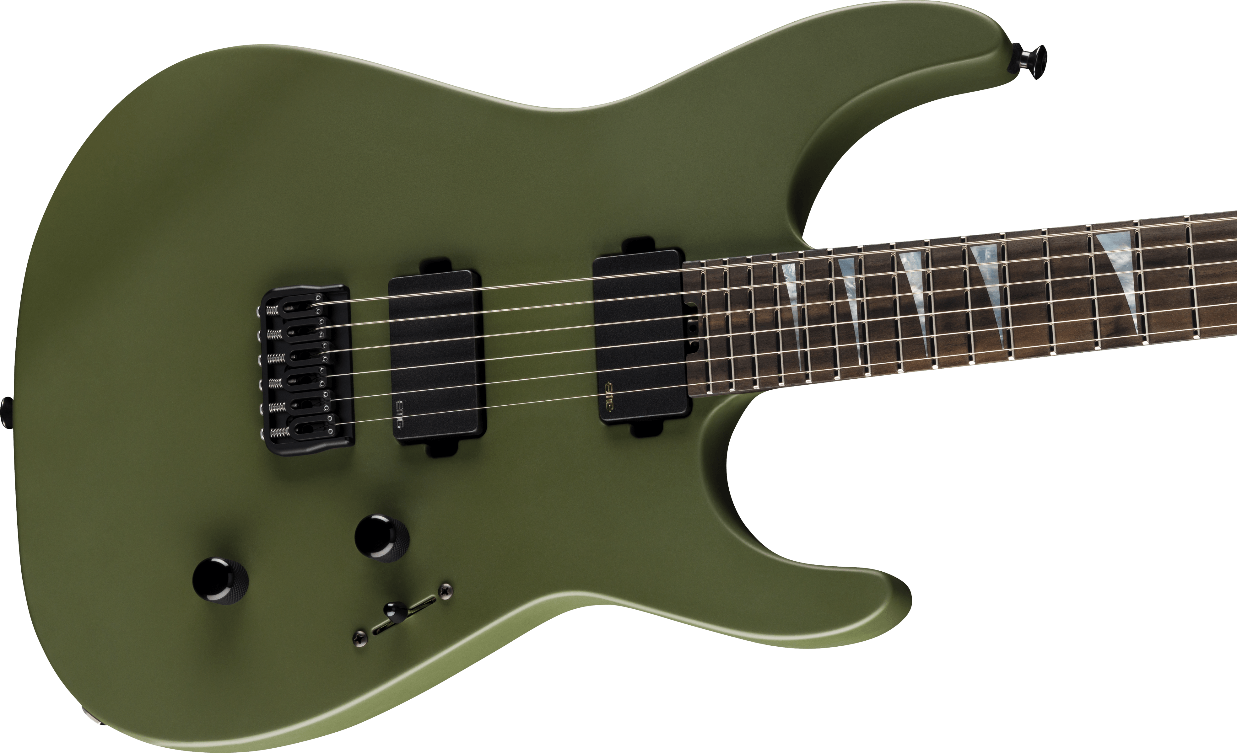 Jackson Sl2mg Ht American Soloist Ht Hh Eb - Matte Army Drab - Guitarra electrica metalica - Variation 3