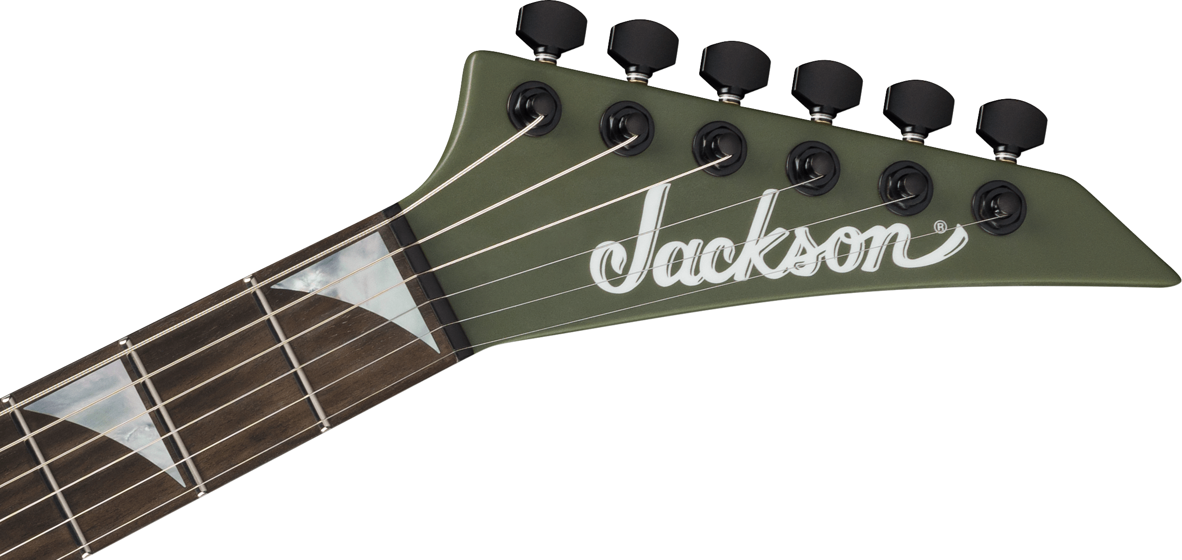 Jackson Sl2mg Ht American Soloist Ht Hh Eb - Matte Army Drab - Guitarra electrica metalica - Variation 4