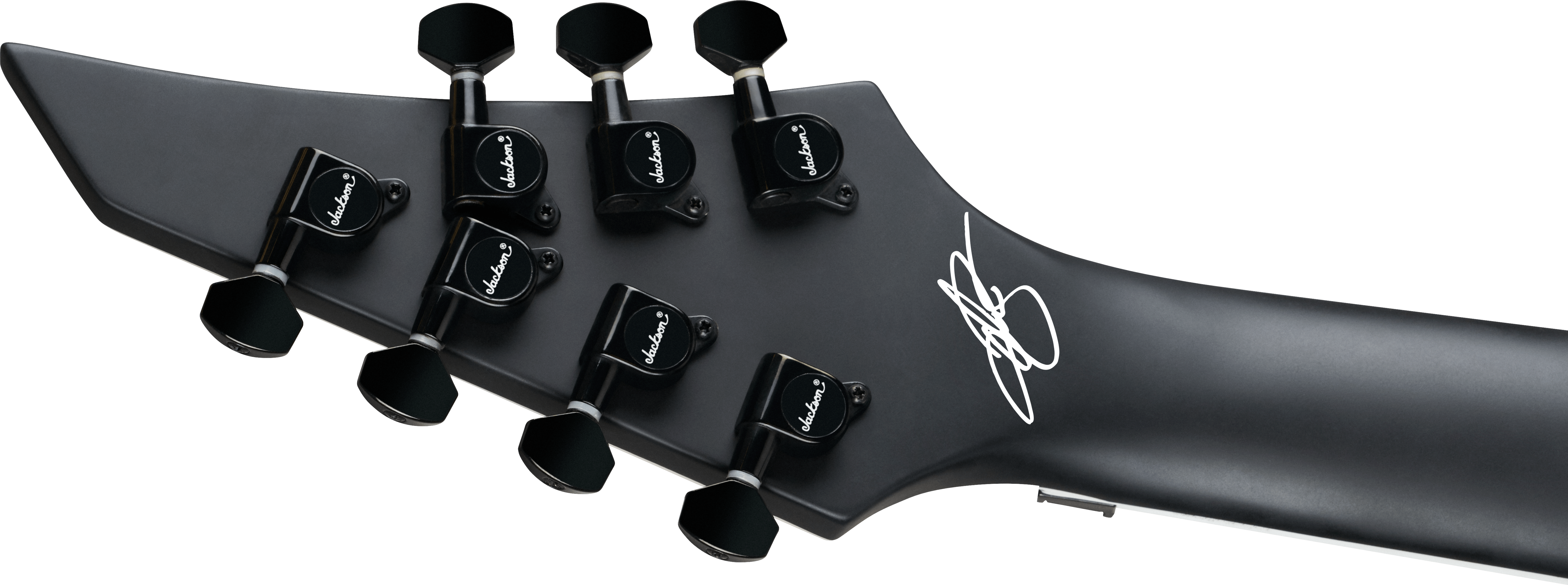 Jackson Sl7 Soloist Pro Series Chris Rorland Signature Fr Hh Eb - Satin Black - Guitarra eléctrica de autor - Variation 1